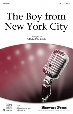 George Davis_John Taylor, The Boy from New York City SSA Chorpartitur