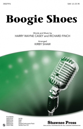 Harry Wayne Casey_Richard Finch, Boogie Shoes SAB Chorpartitur