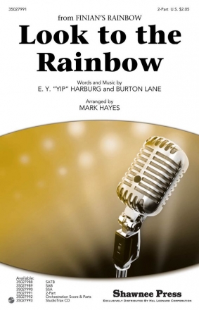 Look to the Rainbow 2-Part Choir Chorpartitur