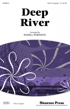 Deep River SATB Chorpartitur