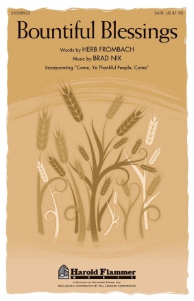 Brad Nix, Bountiful Blessings SATB Chorpartitur