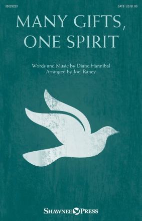 Diane Hannibal, Many Gifts, One Spirit SATB Chorpartitur