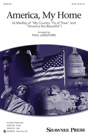 America, My Home SATB Chorpartitur