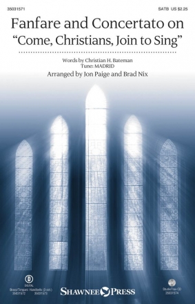 Fanfare And Concertato SATB and Congregation Chorpartitur