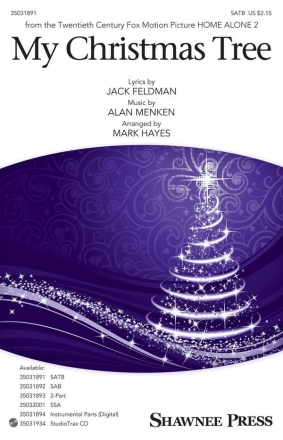 Mark Hayes, My Christmas Tree SATB Chorpartitur