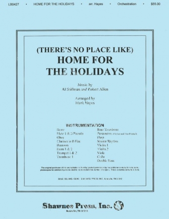 (There's No Place Like) Home for the Holidays Orchestra Partitur + Stimmen