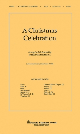 A Christmas Celebration Orchestra Partitur + Stimmen