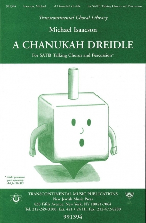 Michael Isaacson, A Chanukah Dreidle SATB Chorpartitur