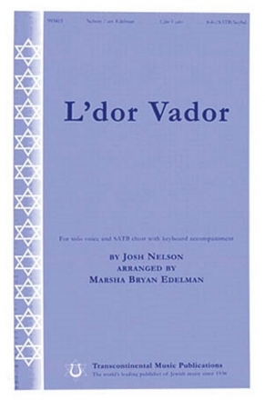 Josh Nelson, L'dor Vador SATB Chorpartitur