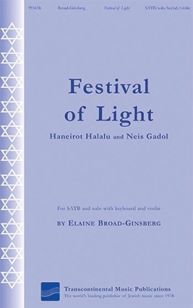 Elaine Broad-Ginsberg, Festival of Light SATB Chorpartitur