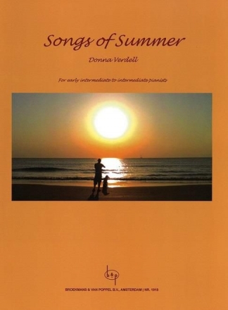 Donna Verdell, Songs Of Summer Klavier Buch