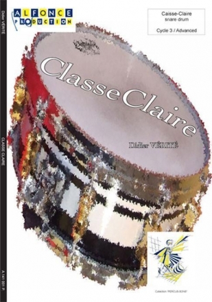 Didier Verite, Classe Claire Snare Drum Buch