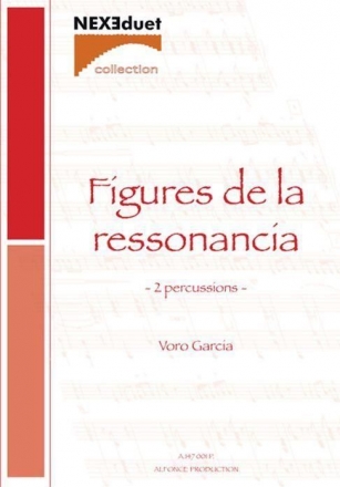 Voro Garcia, Figures De La Ressonancia Marimba 5 Oct, Timbales, Tam Tam, Tambours De Bois, Cajas Partitur + Stimmen