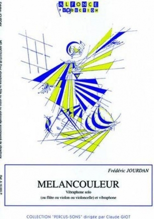 Frederic Jourdan, Melancouleur Flute and Percussion Buch