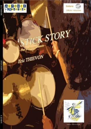 Eric Thievon, Stick Story Schlagzeug Buch + CD