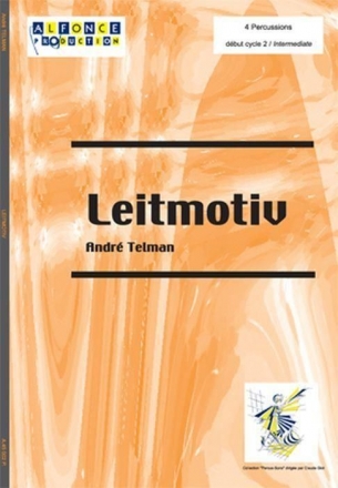 Andr Telman, Leitmotiv Percussionensemble Partitur + Stimmen