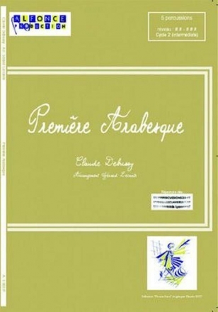 Claude Debussy_Gerard Lecointe, Premiere Arabesque 2 Vibraphones, 2 Marimbas, Marimba Basse, Glock Partitur + Stimmen