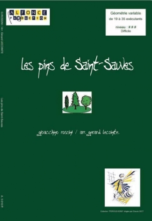 Gerard Lecointe_Gioachino Rossini, Les Pins De St-Sauves Percussionensemble Partitur + Stimmen