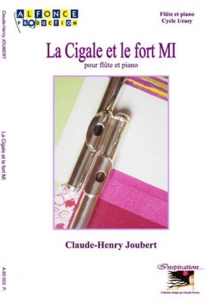 Claude-Henry Joubert, La Cigale Et Le Fort Mi Flte und Klavier Buch