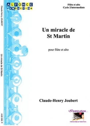 Claude-Henry Joubert, Un Miracle De St Martin Flute, Alto Flute and Piano Buch