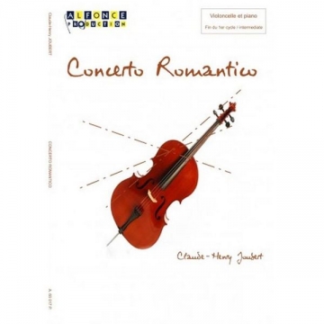 Claude-Henry Joubert, Concerto Romantico Cello und Klavier Buch + Einzelstimme