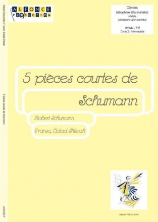 Eldad Shiloah_Robert Schumann, 5 Pieces Courtes De Schumann Marimba or Vibraphone Buch