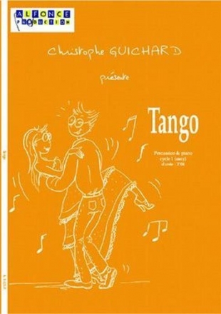 Christophe Guichard, Tango Multi-Percussions, Piano Partitur + Stimmen