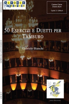 Gabriele Bianchi, 50 Esercizi E Duetti Per Tamburo Snare Drum Buch