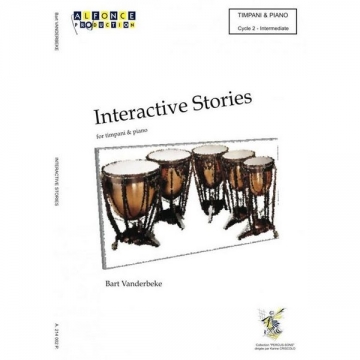 Bart Vanderbeke, Interactive Stories Timpani and Piano Buch