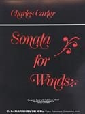 Carter, Sonata for Winds Concert Band Partitur + Stimmen