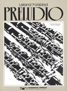 Forsblad, Preludio Concert Band Partitur + Stimmen