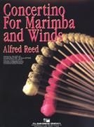 Alfred Reed, Concertino for Marimba and Winds Concert Band Partitur + Stimmen