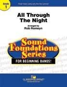 All Through The Night Concert Band Partitur + Stimmen