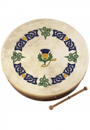 18' Scottish Thistle Bodhran  Instrument