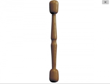 Hardwood Pro Beater Bodhran Schlegel Hartholz Schlegel mit Griffkerbe in der Mitte