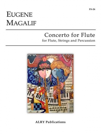 Eugene Magalif, Concerto Flute and Orchestra Partitur