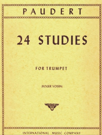 Paudert, Etudes(24) Trumpet