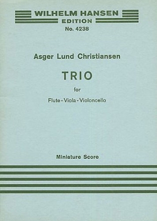 Asger Lund Christiansen, Trio 3 Instruments Studienpartitur