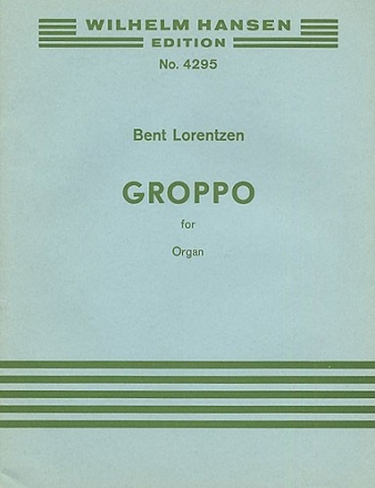 Bent Lorentzen, Groppo Orgel Buch