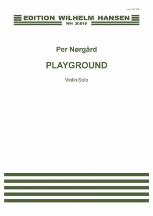 Per Nrgrd, Playground Violin Partitur