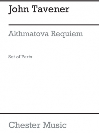 John Tavener, Akhmatova Requiem (Parts) Orchestra Buch