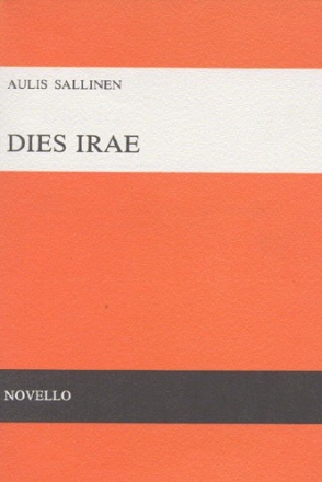 Aulis Sallinen, Dies Irae Men's Choir and Piano Buch