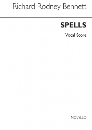 Spells Soprano, SATB and Orchestra Stimme