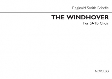 Reginald Smith Brindle, The Windhover - To Christ Our Lord SATB Chorpartitur