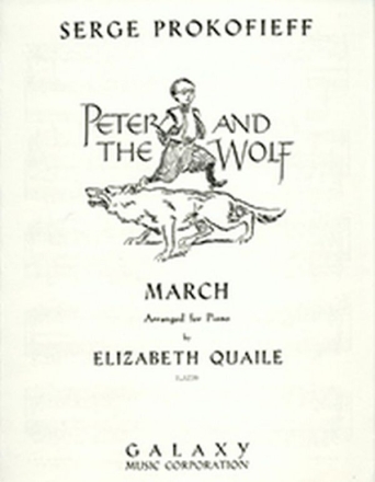 Sergei Prokofiev_Elizabeth Quaile, Peter and the Wolf: March Klavier Buch