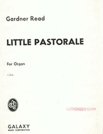 Gardner Read, Little Pastorale Orgel Buch