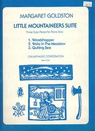 Margaret Goldston, Little Mountaineers Suite Klavier Buch