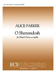 Alice Parker, O Shenandoah SATBB, Optional Oboe, Harp and Strings Stimme