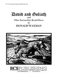 Donald Waxman, David & Goliath+ Other Intermediate Recital Pieces Klavier Buch