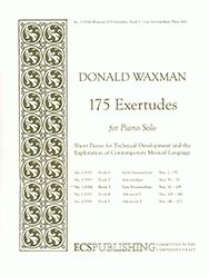 175 Exertudes Book 3: Late Intermediate (no.71-105) for piano